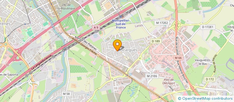 localisation de l'entreprise HOME INVEST à LATTES