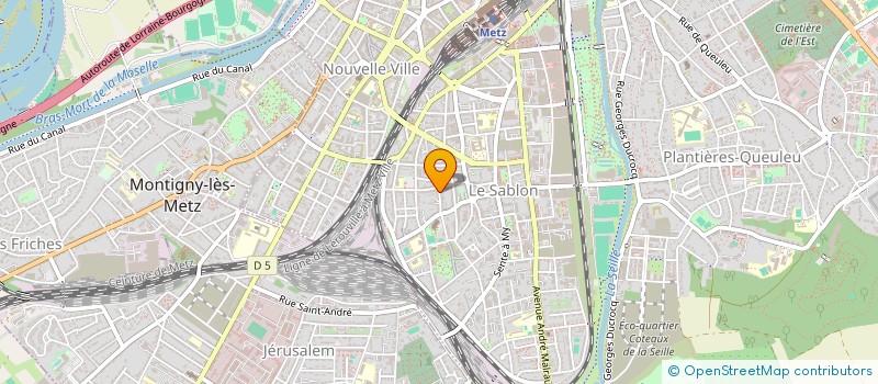 localisation de l'entreprise HOME IPHONE SERVICE  METZ