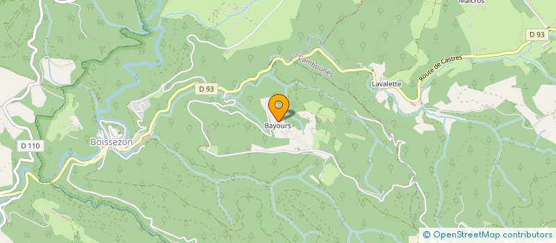 localisation de l'entreprise HOME KONSTRUCTION  BOISSEZON