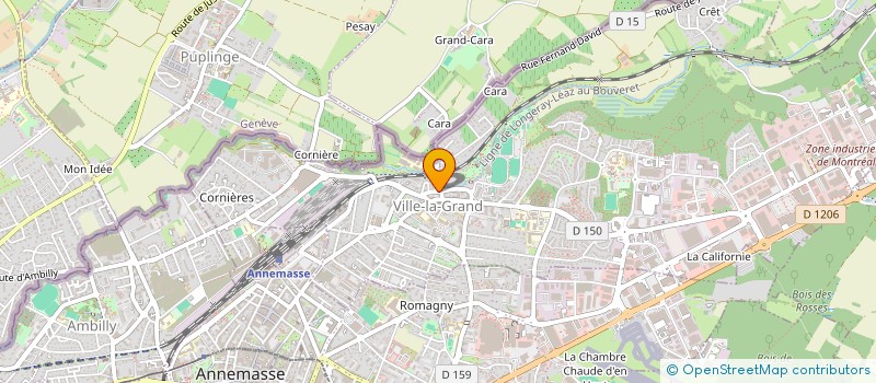 localisation de l'entreprise HOME L'AGENCE VILLE-LA-GRAND  VILLE-LA-GRAND