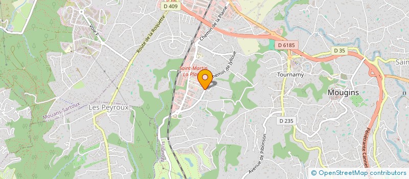 localisation de l'entreprise HOME LEADER  MOUGINS