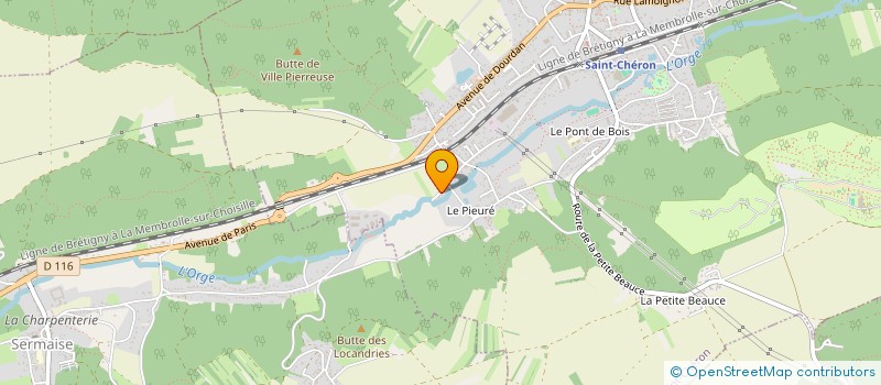 localisation de l'entreprise HOME LEBOISNE MANAGERS à SAINT-CHERON