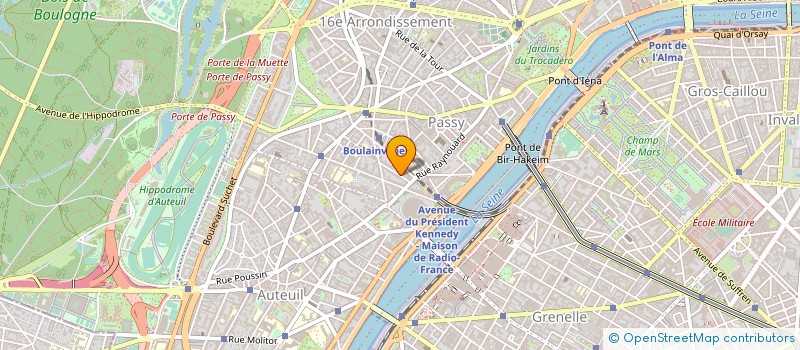 localisation de l'entreprise HOME LINE  PARIS