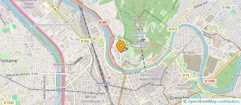 localisation de l'entreprise HOME LINE STORES à GRENOBLE