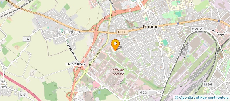 localisation de l'entreprise HOME LITRIMARCHE à LILLE