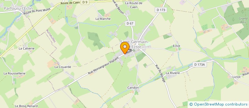 localisation de l'entreprise HOME LOC  AURSEULLES