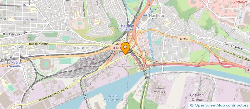 localisation de l'entreprise HOME LOCATION SERVICES à LE HAVRE