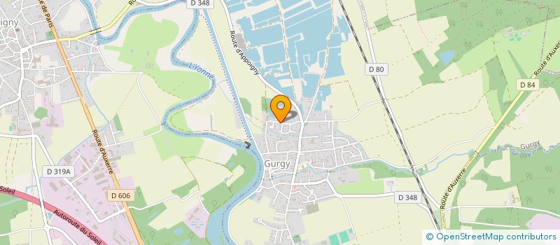 localisation de l'entreprise HOME LOGIS  GURGY