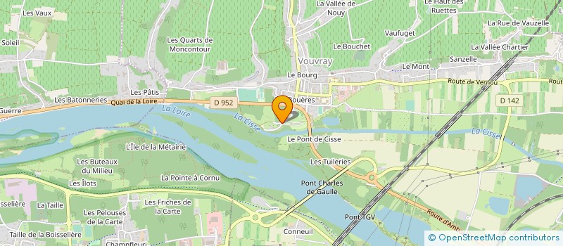 localisation de l'entreprise HOME LOIRE  VOUVRAY