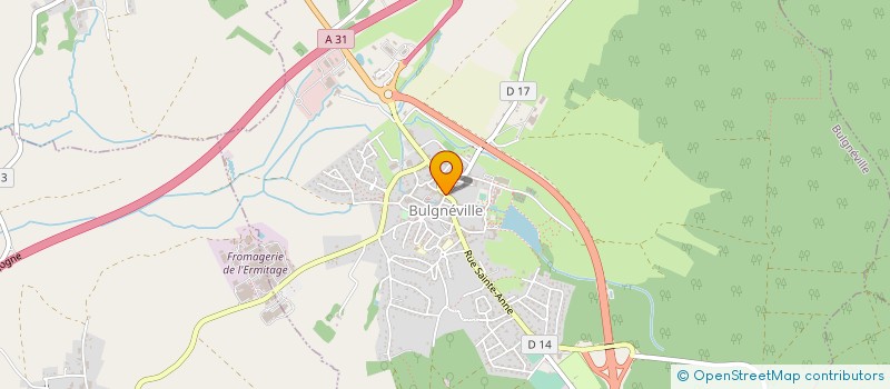 localisation de l'entreprise HOME MAB  BULGNEVILLE