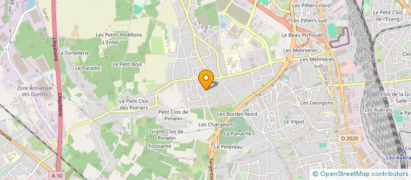localisation de l'entreprise HOME MADE ORLEANS CHATELET à SARAN