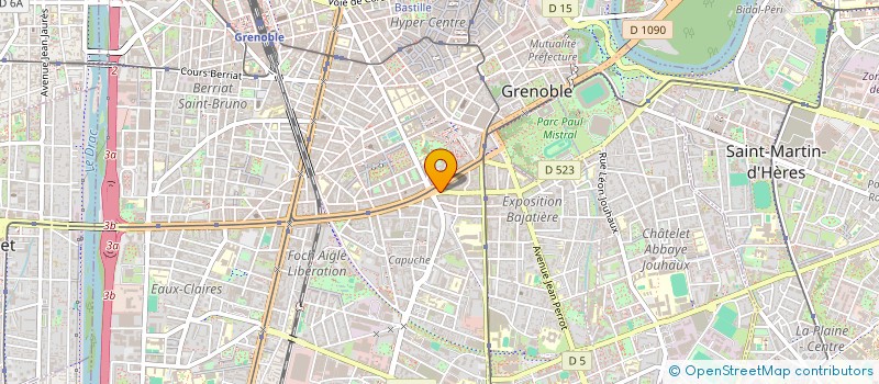 localisation de l'entreprise HOME & MATERI'O à GRENOBLE