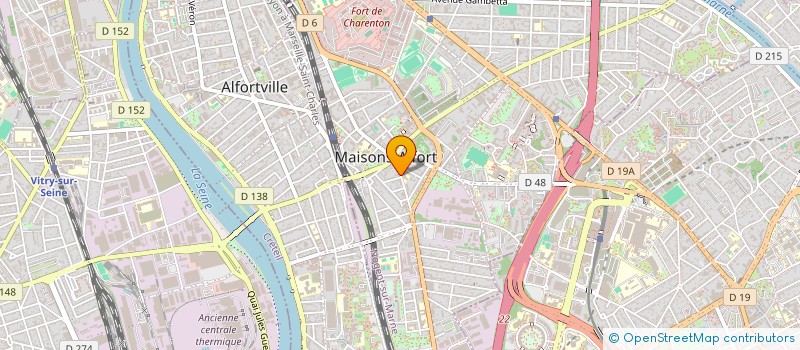 localisation de l'entreprise HOME MATERIALS à MAISONS-ALFORT