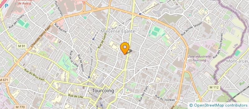 localisation de l'entreprise HOME MECANIQUE AUTO  TOURCOING