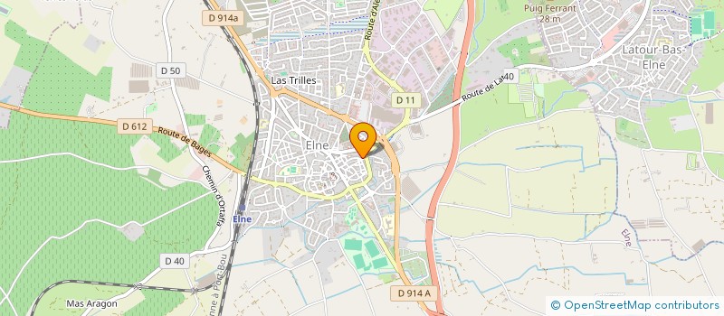 localisation de l'entreprise HOME MEGA IMMO  ELNE