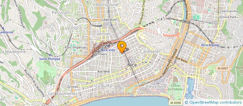 localisation de l'entreprise HOME MENAGER II à NICE