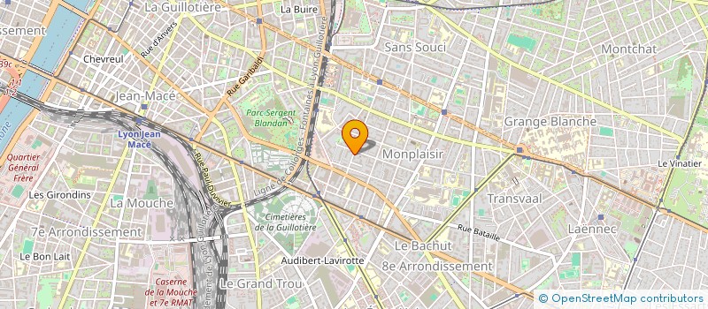 localisation de l'entreprise HOME MONPLAISIR  LYON