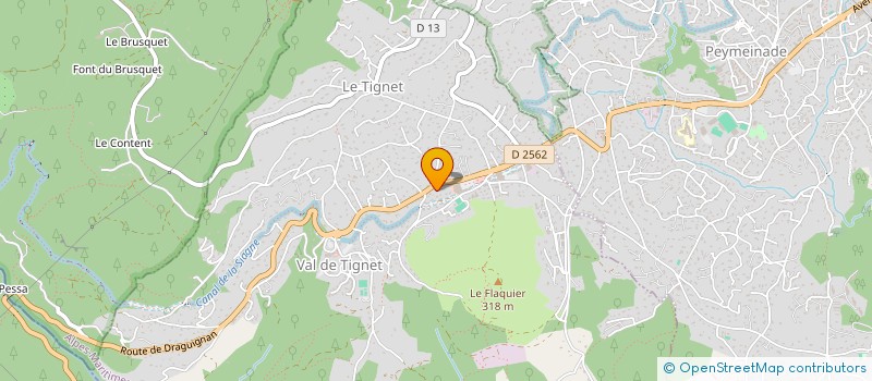 localisation de l'entreprise HOME MOTOCULTURE  LE TIGNET
