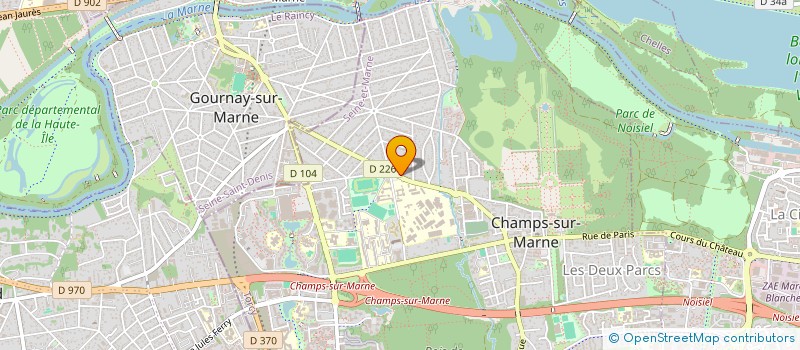 localisation de l'entreprise HOME MULTI ENERGIE SERVICES à CHAMPS-SUR-MARNE