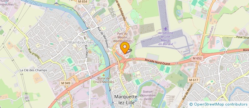 localisation de l'entreprise HOME NATURA BOIS  WAMBRECHIES