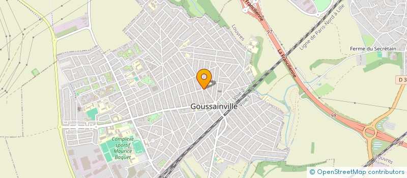 localisation de l'entreprise HOME NEGOCE  GOUSSAINVILLE