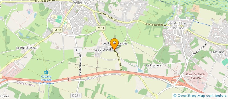 localisation de l'entreprise HOME NET  SAINT-JEAN-DE-BOISEAU