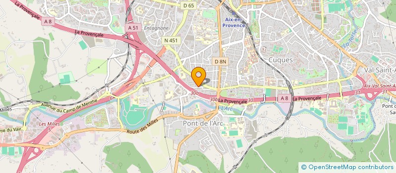 localisation de l'entreprise HOME-NET à AIX EN PROVENCE