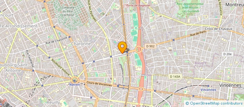 localisation de l'entreprise HOME NETTOYAGE & SERVICES  PARIS