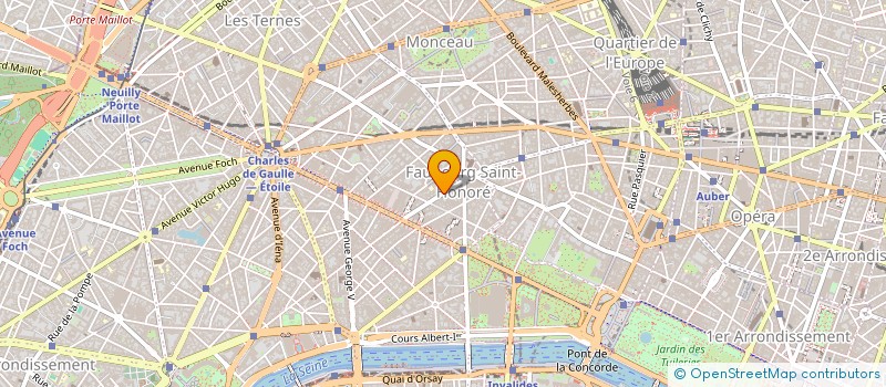 localisation de l'entreprise HOME & OFFICE ATTITUDES  PARIS