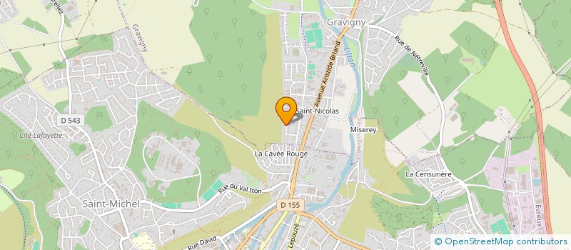 localisation de l'entreprise HOME PALMA à GRAVIGNY