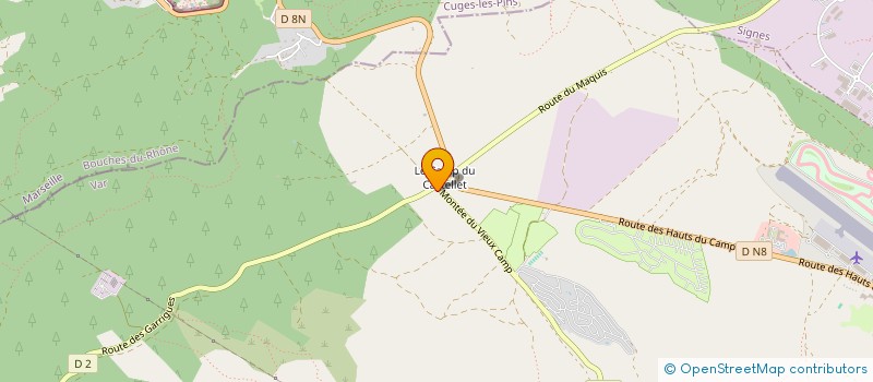 localisation de l'entreprise HOME PARTNER  LE CASTELLET