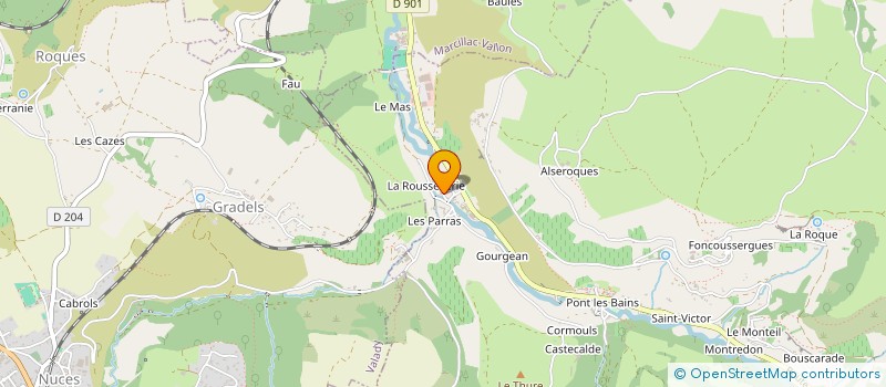 localisation de l'entreprise HOME PATRIMOINE IMMOBILIER  SALLES-LA-SOURCE