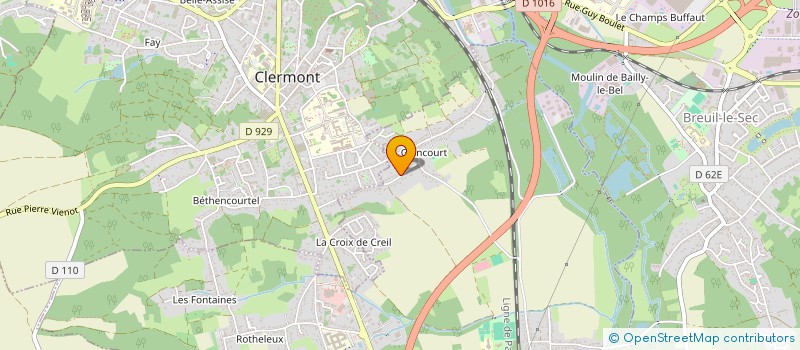 localisation de l'entreprise HOME POLY SERVICE à BREUIL-LE-VERT