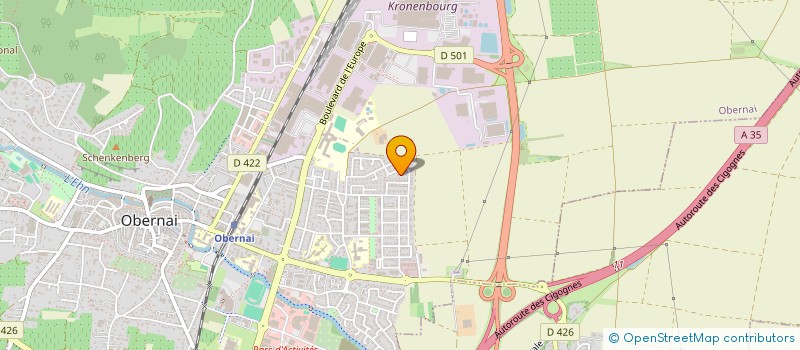 localisation de l'entreprise HOME PORTAIL à OBERNAI