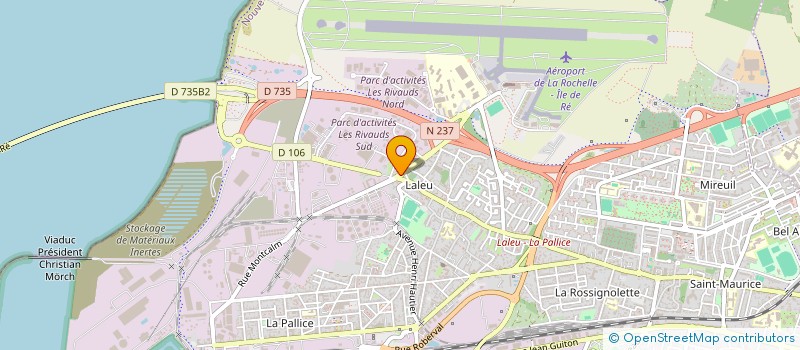 localisation de l'entreprise HOME POSE  LA ROCHELLE