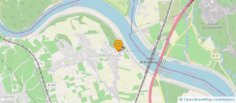 localisation de l'entreprise HOME POSE  MONTFAUCON
