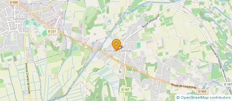 localisation de l'entreprise HOME PRESTIGE  LORIOL-DU-COMTAT