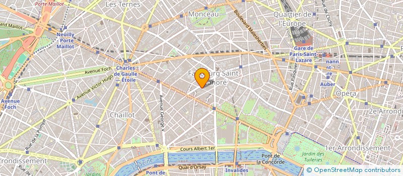 localisation de l'entreprise HOME PRIVILEGES à PARIS