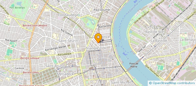 localisation de l'entreprise HOME PRIVILEGES SERVICES ET SOLIDARITE à BORDEAUX