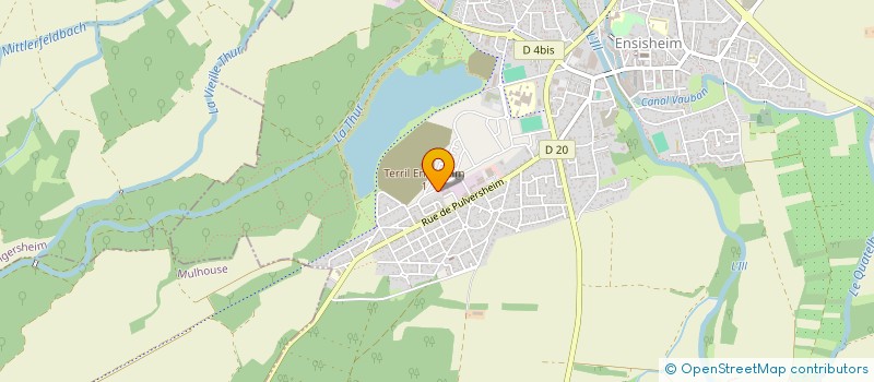 localisation de l'entreprise HOME PRODUCTION  ENSISHEIM