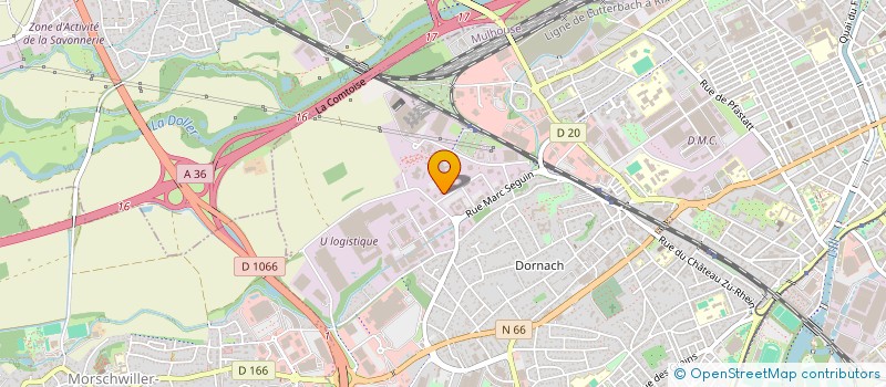 localisation de l'entreprise HOME PROJECT à MULHOUSE
