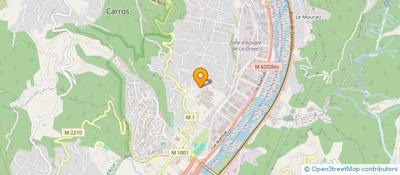 localisation de l'entreprise HOME-PROVENCE-RIVIERA à CARROS