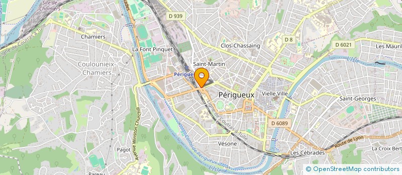 localisation de l'entreprise HOME PS  PERIGUEUX