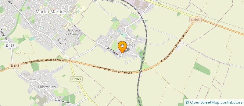 localisation de l'entreprise HOME PUBLI SERVICES HOLLESTELLE à AWOINGT