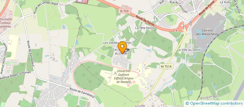 localisation de l'entreprise HOME QUALITE SOLUTIONS à BOUGUENAIS
