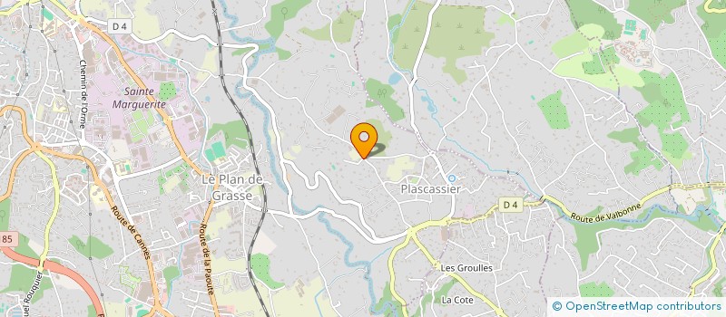 localisation de l'entreprise HOME R à GRASSE