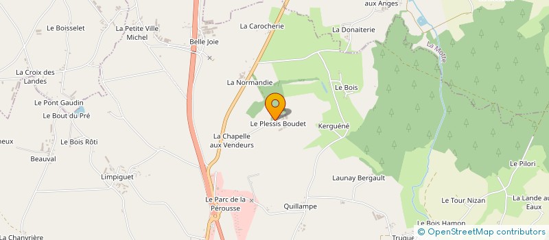 localisation de l'entreprise HOME RAVAL à LOUDEAC