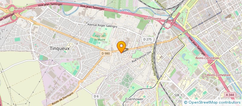 localisation de l'entreprise HOME REAL  TINQUEUX