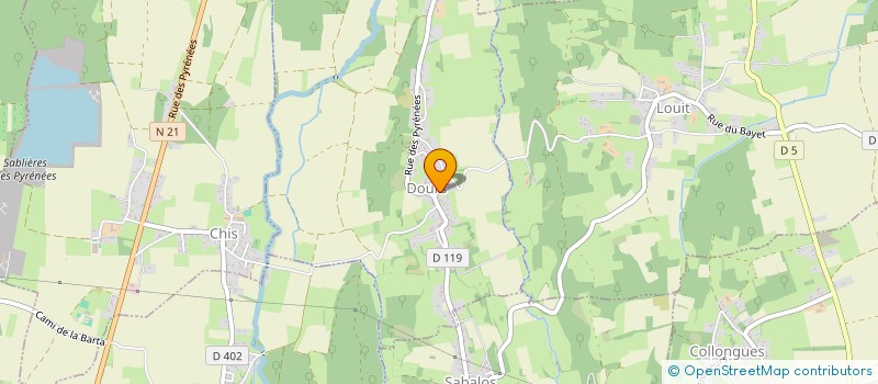 localisation de l'entreprise HOME RENO  DOURS