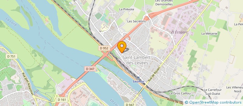 localisation de l'entreprise HOME RENOV 49  SAUMUR